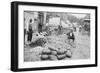 African American Vendors at the Richmond Market-null-Framed Art Print