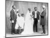 African American Wedding Photograph-Lantern Press-Mounted Art Print