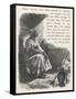 African-American Woman and Sick Child in Hovel-null-Framed Stretched Canvas
