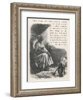 African-American Woman and Sick Child in Hovel-null-Framed Art Print