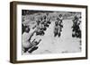 African American Women's Army Corps Nurses in an Early-Morning Workout-null-Framed Photo