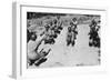 African American Women's Army Corps Nurses in an Early-Morning Workout-null-Framed Photo