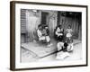 African American Women Sitting on the Porch of their Ramshackle House Watching their Children Play-Alfred Eisenstaedt-Framed Photographic Print