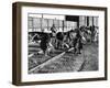 African American Women Working on a Railroad Crew-null-Framed Photo