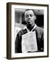 African American Youth Protests the Police Killing of Leonard Deadwyler-null-Framed Photo