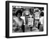 African Americans Connected with Core and Naacp Picketing Grants and its Lunch Counter-null-Framed Photographic Print