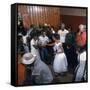 African Americans Dancing to the Jukebox at the Harlem Cafe-Margaret Bourke-White-Framed Stretched Canvas