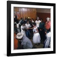 African Americans Dancing to the Jukebox at the Harlem Cafe-Margaret Bourke-White-Framed Photographic Print