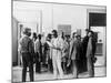 African Americans Wait at the Circuit Court to Register to Vote in Mississippi, 1960s-null-Mounted Photo