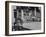 African Americans Wating to Get into Haywood County Courthouse to Register to Vote-null-Framed Photographic Print