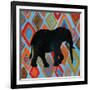African Animal I-Farida Zaman-Framed Art Print