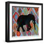 African Animal I-Farida Zaman-Framed Art Print