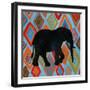 African Animal I-Farida Zaman-Framed Art Print