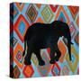 African Animal I-Farida Zaman-Stretched Canvas