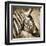 African Animals II - Sepia-Eric Yang-Framed Art Print