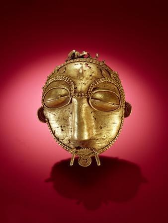 Asante Mask, from Ghana (Gold)