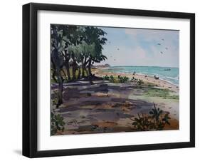 African Atlantic 2021 (watercolour)-Tilly Willis-Framed Giclee Print