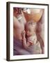 African Child Being Carried by Her Mother-Howard Sochurek-Framed Photographic Print