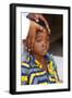 African child blessed by a priest, Lome, Togo-Godong-Framed Photographic Print