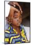 African child blessed by a priest, Lome, Togo-Godong-Mounted Photographic Print