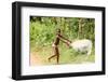 African child, Tori, Benin-Godong-Framed Photographic Print