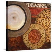 African Circles II-Patricia Pinto-Stretched Canvas