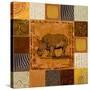 African Collage I-Patricia Pinto-Stretched Canvas