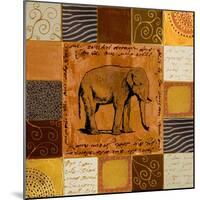 African Collage II-Patricia Pinto-Mounted Art Print