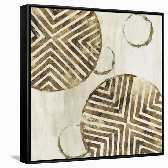 African Compostion-Eva Watts-Framed Stretched Canvas