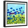 African Daises-Herb Dickinson-Framed Photographic Print