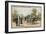 African Donkeys, Jardin D'Acclimation, Paris-null-Framed Giclee Print