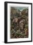 African Elephant by Alfred Edmund Brehm-Stefano Bianchetti-Framed Giclee Print