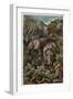 African Elephant by Alfred Edmund Brehm-Stefano Bianchetti-Framed Giclee Print