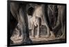 African Elephant Family-Lantern Press-Framed Art Print