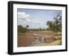 African Elephant Going to the Uaso Nyro River, Samburu National Reserve, Kenya, East Africa, Africa-James Hager-Framed Photographic Print