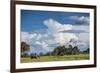 African Elephant (Loxodonta Africana) Drinking from Water, Okavango Delta, Botswana-Wim van den Heever-Framed Photographic Print