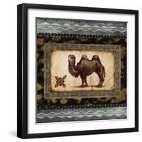 African Expression Square I-Michael Marcon-Framed Art Print