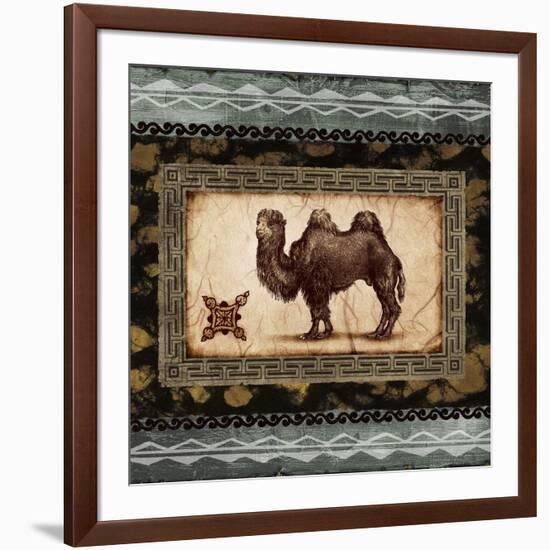African Expression Square I-Michael Marcon-Framed Art Print