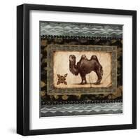 African Expression Square I-Michael Marcon-Framed Art Print