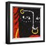 African Face for Thematic Material-JoeBakal-Framed Art Print