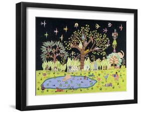 African Fantasy-David Sheskin-Framed Giclee Print