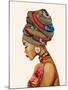 African Goddess-Gina Ritter-Mounted Art Print