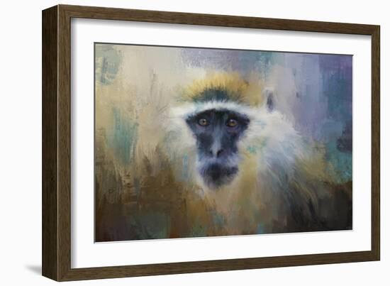 African Grivet Monkey-Jai Johnson-Framed Giclee Print