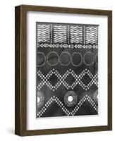 African II Black Version-PI Studio-Framed Art Print