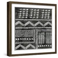 African III Black Version-PI Studio-Framed Art Print