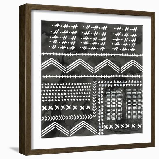 African III Black Version-PI Studio-Framed Art Print