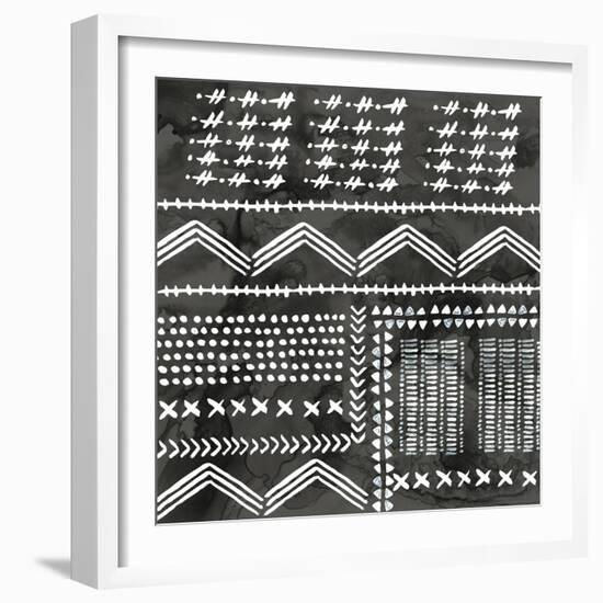 African III Black Version-PI Studio-Framed Art Print