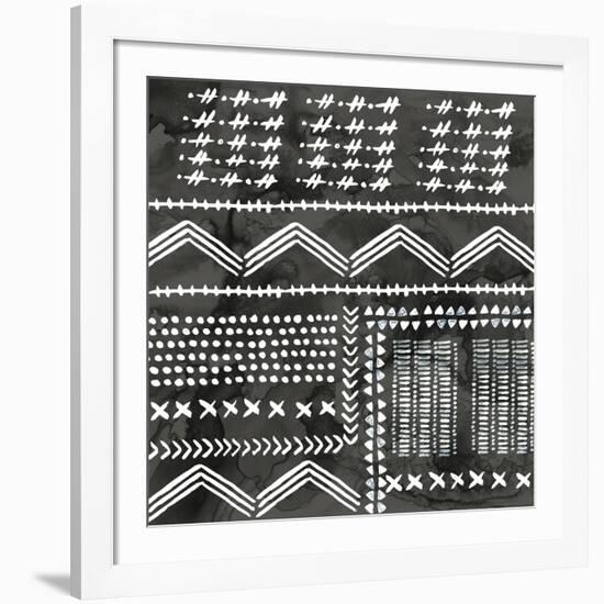 African III Black Version-PI Studio-Framed Art Print