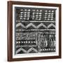 African III Black Version-PI Studio-Framed Art Print