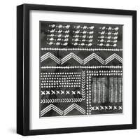 African III Black Version-PI Studio-Framed Art Print